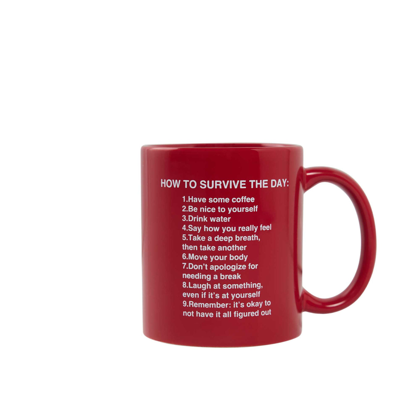 How To Survive The Day Mug