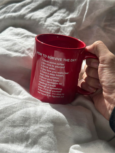 How To Survive The Day Mug