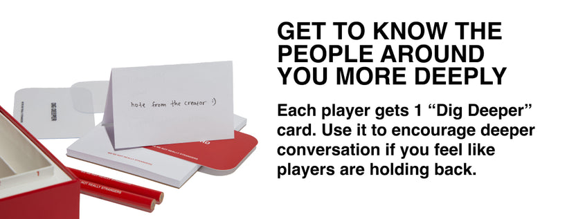 We're Not Really Strangers Card Game: How to Play