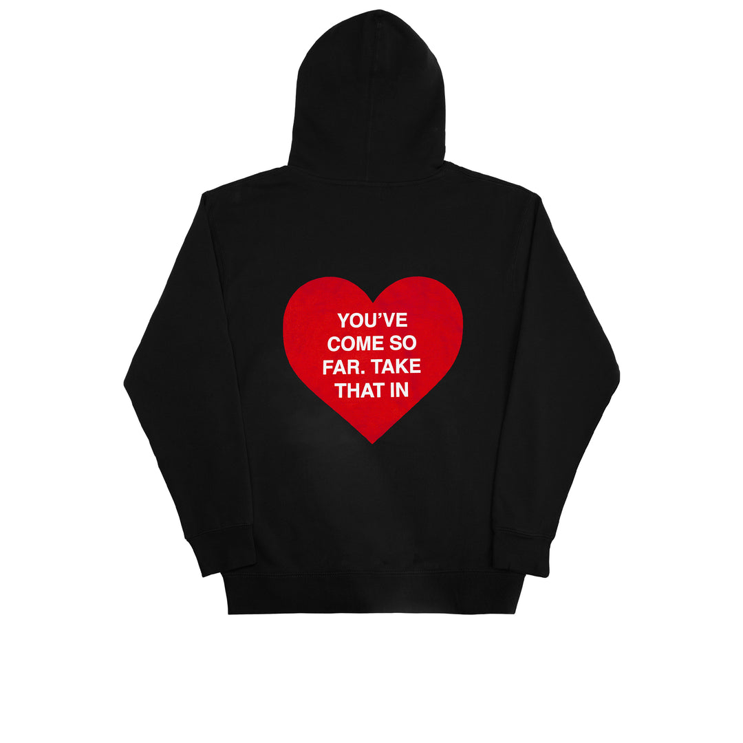 We’re Not The Same Vintage 2024 Pierce Hoodie In Black/White